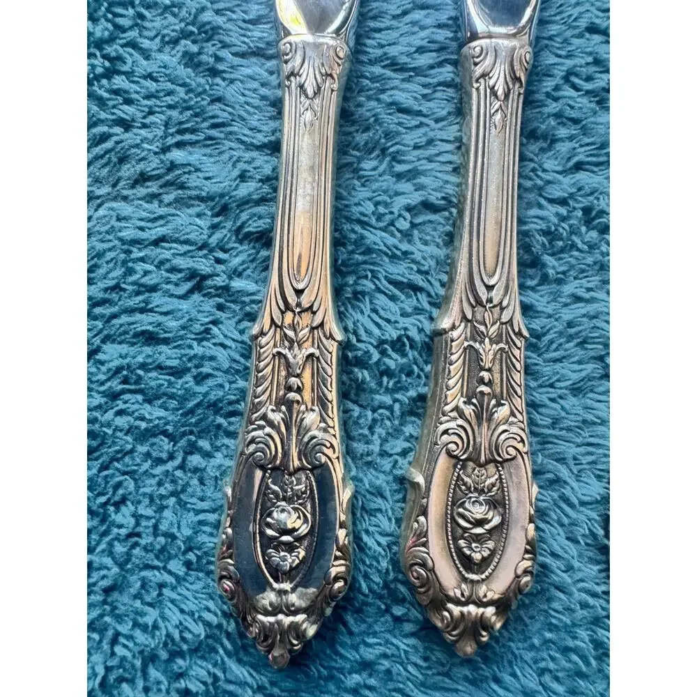 Vintage Wallace Rose Point Sterling Silver 